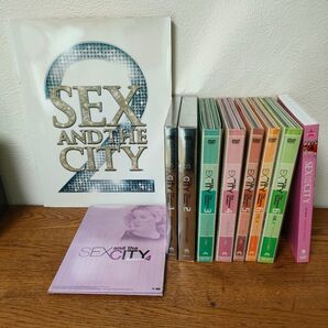 sex and the city dvd 1-6 と 映画 satc セックスアンドザシティー パンフレット レターセット