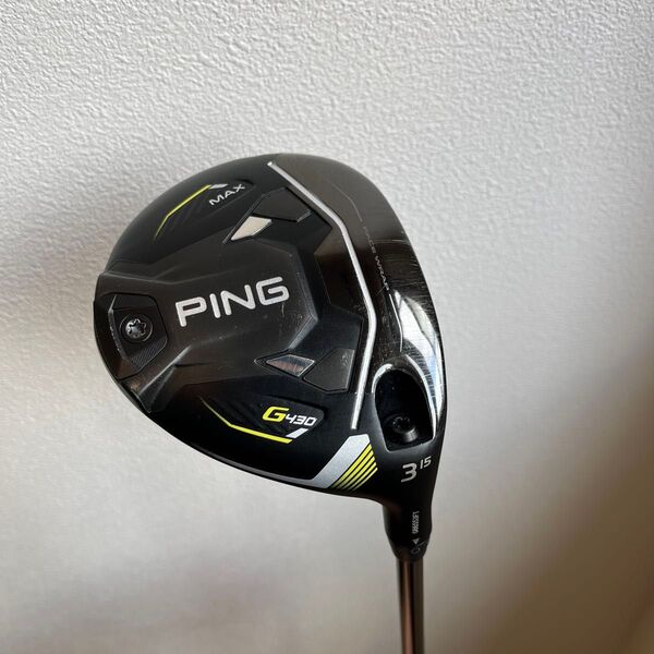 PING G430 MAX 3W 15° フェアウェイウッド PING TOUR 2.0 CHROME 65