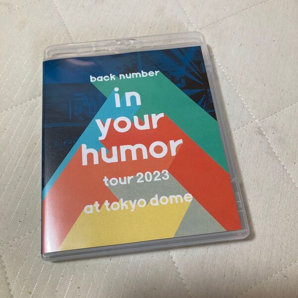 back number in your humor tour2023 Blu-ray