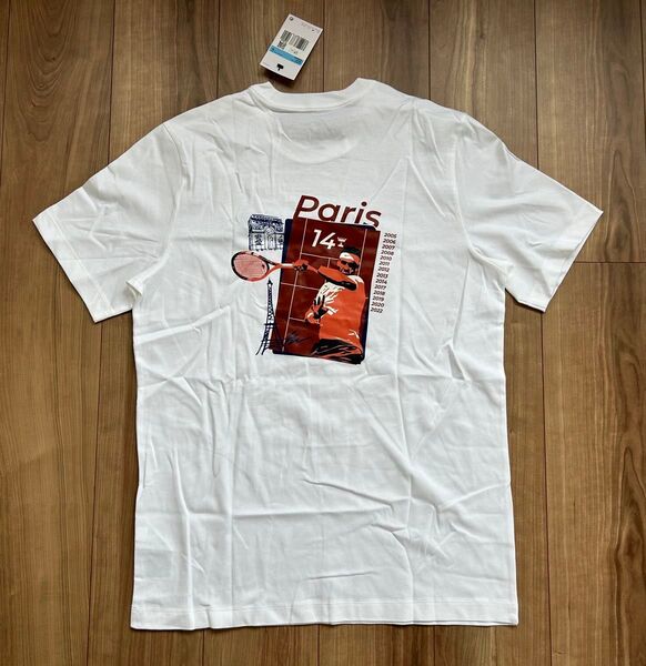 【日本未発売】ナイキ ナダル 全仏14勝記念限定Tシャツ ラファナダル アカデミー