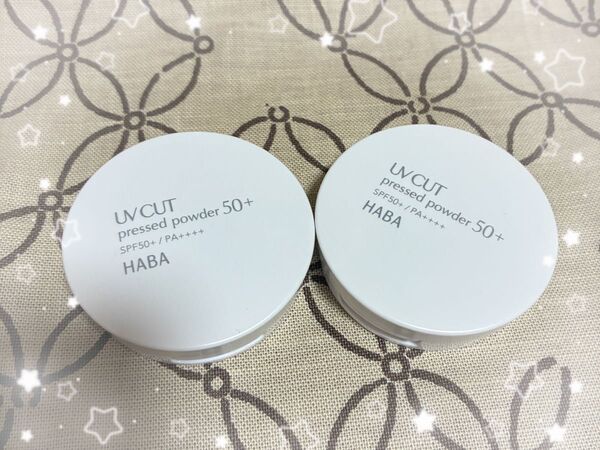 HABA UV CUT pressed powder 50+ SPF50+/PA++++ 2個セット