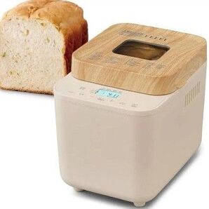IRIS OHYAMA アイリスオーヤマ コンパクト ホームベーカリー IBM-010-C サンドベージュ 家電