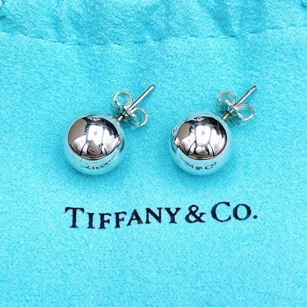 ◇ティファニー◇Tiffany&Co. ハードウェア ボール ピアス Ag925 スターリングシルバー 両耳用 ブランド