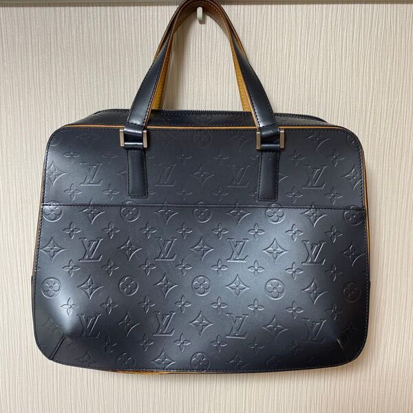 レア希少 LOUIS VUITTON ルイヴィトン モノグラムビジネスバッグ ブリーフケース マット マルデン ブラック グレー