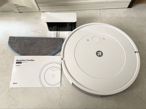 【良品】iRobot ルンバ Combo Essential 白 Wi-Fi対応