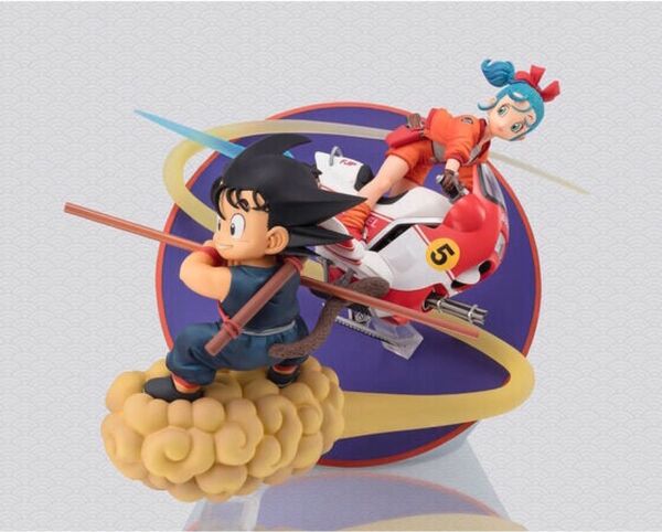 フィギュアーツZERO「孫悟空&ブルマ」ドラゴンボール フィギュア プレミアムバンダイ 新品未開封 伝票貼付けなし 魂ネイション