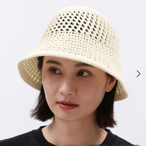 透かし編みハット