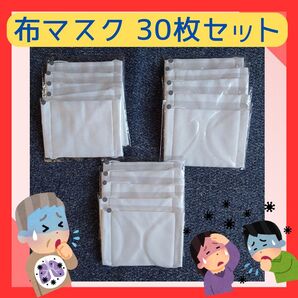 布マスク 風邪予防 衛生日用品 風邪 咳 病気 消耗品 日用品 子供 キッズ 未使用品 未開封 震災 まとめ売り アベノマスク
