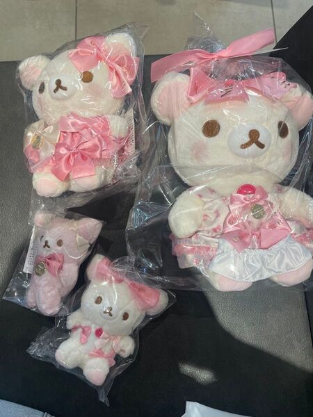 コリラックマぬいぐるみ4点セット メゾンドフルールMaison de FLEUR