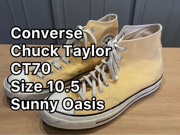 コンバース チャックテイラー CT70 Converse Chuck Taylor Size 10.5 Sunny Oasis