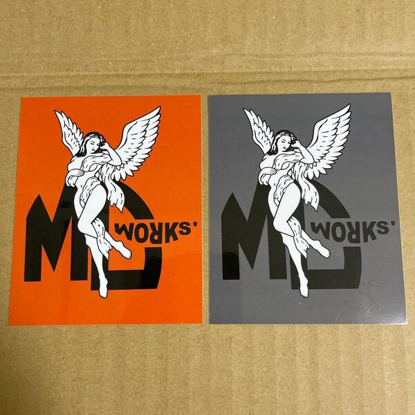 MCワークス ステッカー 2枚セット ★ MCworks エムシーワークス