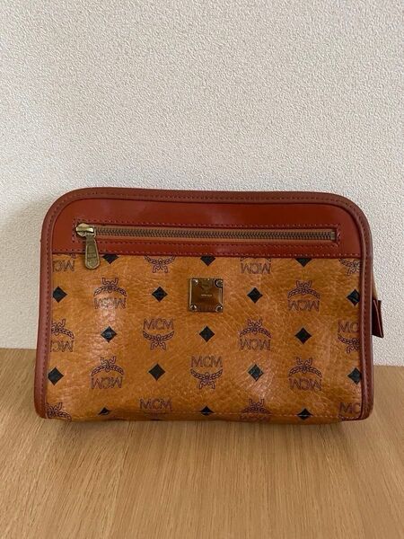 MCM ヴィンテージ セカンドバッグ ブラウン