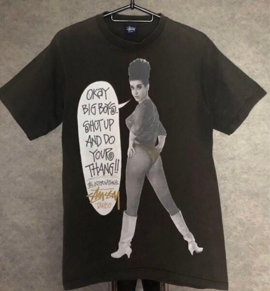 《STUSSY》OLD Tシャツ ステューシー ビンテージ 復刻 90s futura オールド 裏原系 古着 デザイナー
