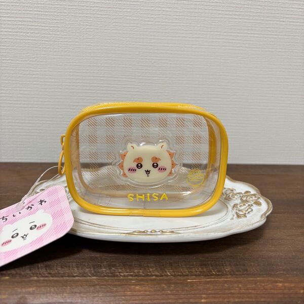 ちいかわ ぷっくりクリアミニポーチ シーサー新品