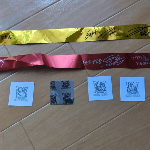 GLAY EXPO 30th ライブ 銀テープ 東京ドーム 銀テ+花吹雪セットb