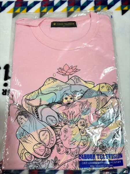 24時間テレビ チャリTシャツ Mサイズ ピンク