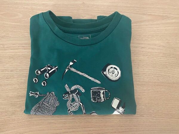 ★The north face TNF Bug Free Graphic Tee kids 110 キッズ Tシャツ