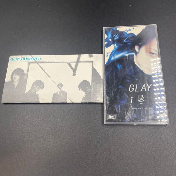 GLAY 8cm シングルCD 2枚 唇 however