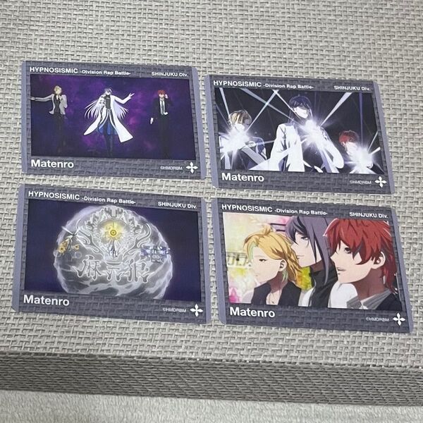 ヒプマイ ヒプムビ クリアカード 寂雷 一二三 独歩 麻天狼 シンジュク