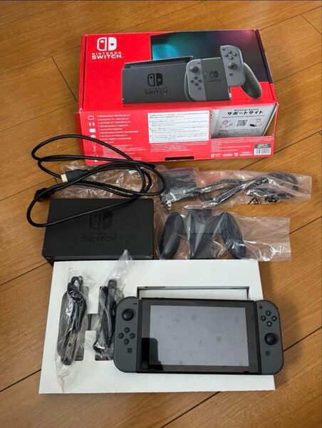 Switch Nintendo Switch Joy-Con (L)/(R) グレー 」【美品】