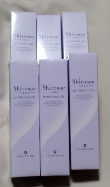 トリニティ しろさえ ホワイトニングジェル 50g 6本セット Shirosae