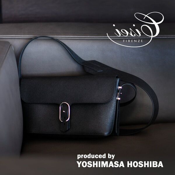 Cisei 干場 2way リモートショルダー ブラック×シルバー シセイ サコッシュ