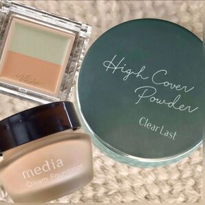 ★訳アリ【BASE MAKE】ベースメイク「フェイスパウダー ファンデーション コンシーラー」まとめ売り