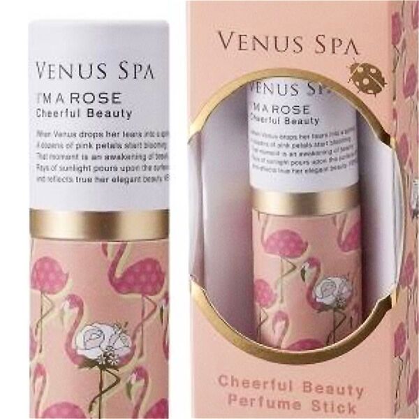 ★訳アリ【VENUS SPA】ヴィーナススパ パフュームスティック チアフルビューティ「フルーティフローラル」練り香水 5g