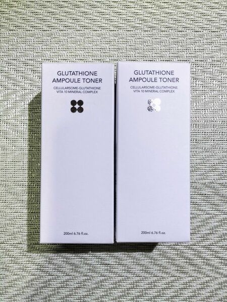 2本 グルタチオンアンプルトナー 200ml SKIN&LAB スキンアンドラブ 化粧水 3,000ppm 純度99% 韓国 白玉