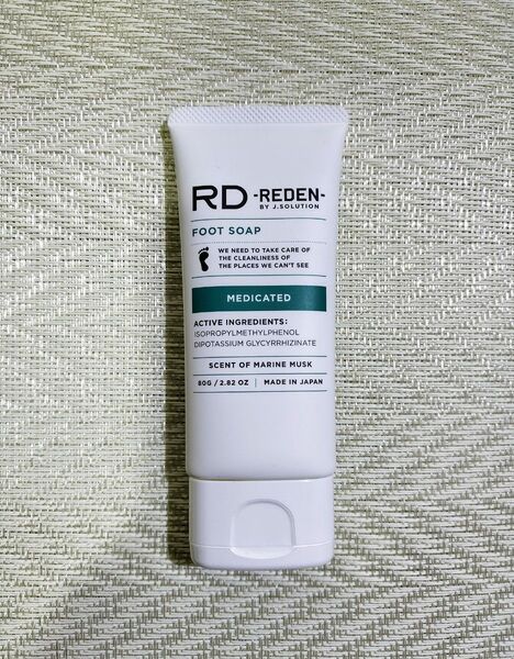 REDEN FOOT SOAP リデン 薬用足ソープ フットソープ 足洗いソープ 足用石鹸 80g【医薬部外品】