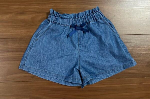 ブランシェス《接触冷感》シンプルショートパンツ 90cm ブルー