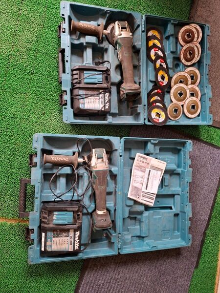 Makita 100mm コードレス ディスクグラインダ GA420D セット マキタ エックスロック xlock サンダー