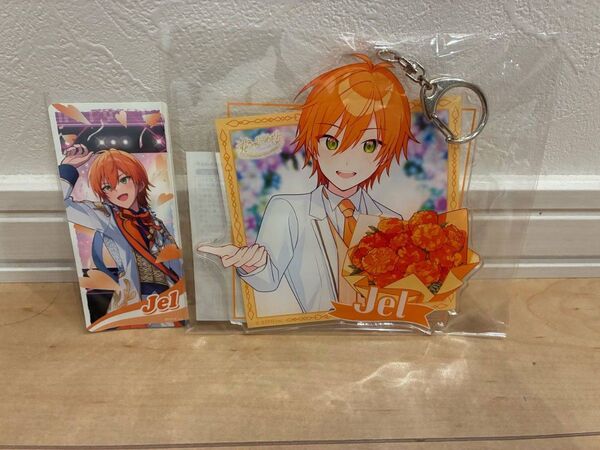 すとぷり ふぁみくじ ジェルくん B賞BIGアクキーとE賞ステッカーセット