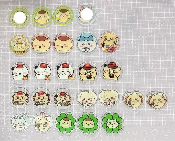 在庫セール アクリルパーツ 4cm 3