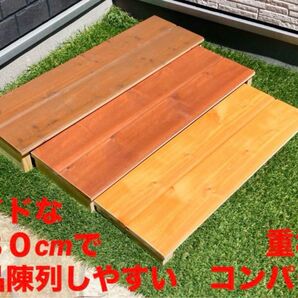 ★1500円割引期間限定★ カラフル シェルフ 棚 幅広 Lサイズ コンパクト収納 フリマ マルシェ 店舗什器 おしゃれ かわいい