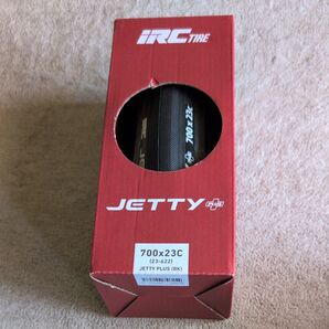 IRC TIRE (アイアールシー) 自転車 タイヤ JETTY PLUS ジェッティープラス WO 700×23C ブラック