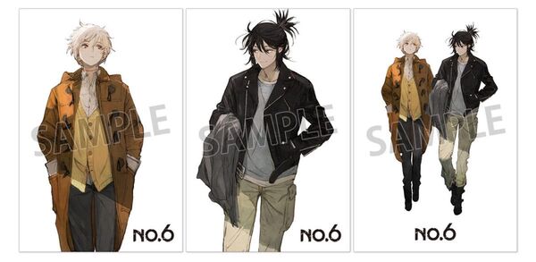 NO.6 紫苑 ネズミ ノイタミナ カフェ 20th記念描き下ろしポストカード