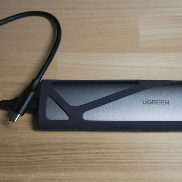 【高速外付けSSD1TB】UGREEN M.2 SSD ケース + Western Digital NVMe SSD 1TB