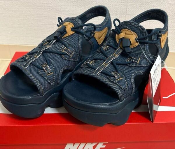 【即日発送】【新品】NIKE ナイキ エアマックスココサンダル デニム 25cm
