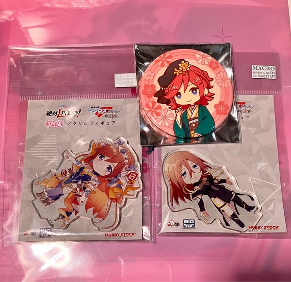 マクロスΔ カナメ・バッカニア 3点セット ぴくりる 絶対LIVE!!!!!! ワルキューレ A3