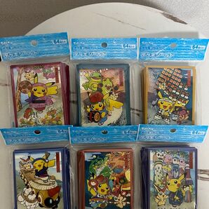 ポケモンセンタートウホクR お祭りごっこ ポケカ スリーブ デッキシールド 6種