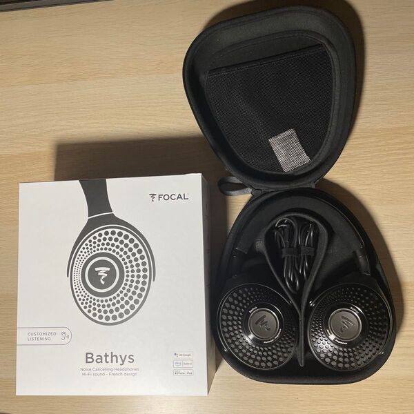 FOCAL BATHYS DEEP BLACK フォーカル バディスブルートゥースヘッドホン