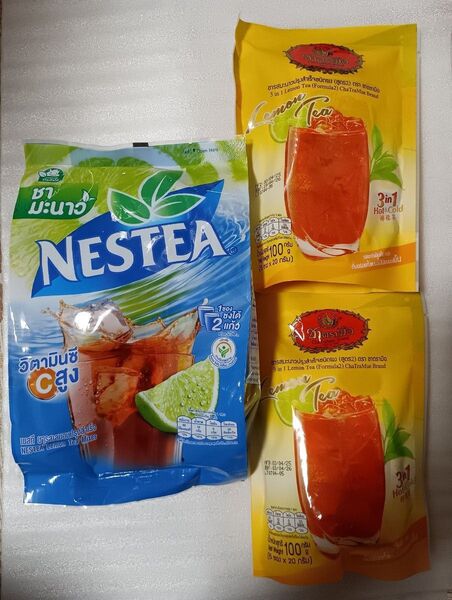 タイのおいしい紅茶 ネスティー チャトラムー レモンティー アイスティー
