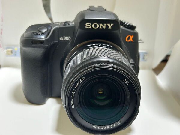 SONY α300 DSLR-A300 DT18-70mm f3.5-5.6 レンズキット ソニー