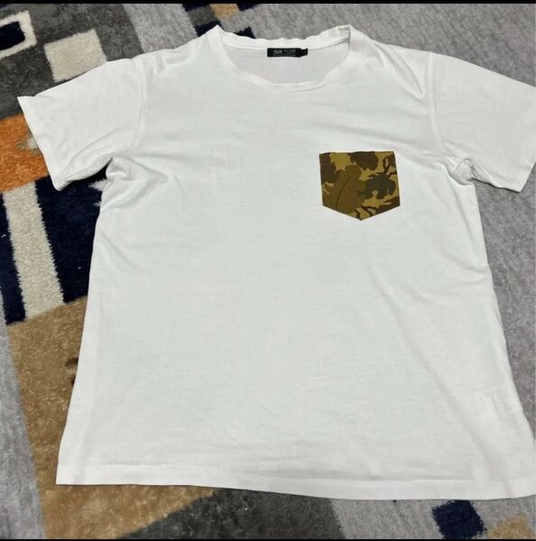 BEAMS ビームス 半袖 ポケット Tシャツ ホワイト 白 胸ポケット