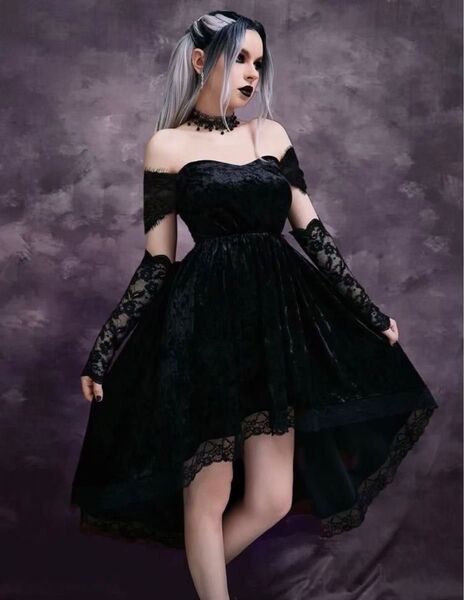ワンピース ドレス コスプレ ゴシックロリータ ロリータ ゴスロリ