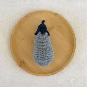 【ハンドメイド】あみぐるみ ナス