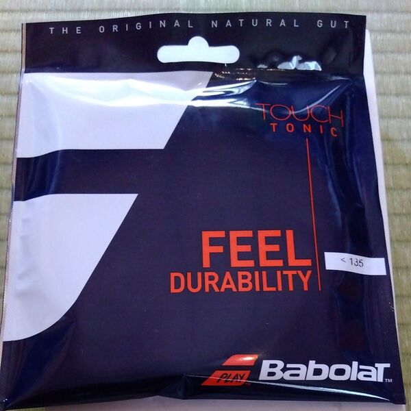 バボラ Babolat テニス用ストリング ガット TOUCH TONIC タッチトニック ナチュラル 長さ12m :