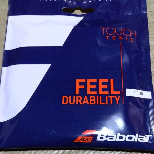 バボラ Babolat テニス用ストリング ガット TOUCH TONIC タッチトニック ナチュラル 長さ12m :