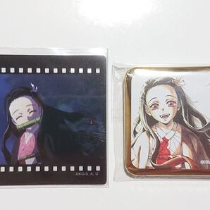 鬼滅の刃 ダイニング 刀鍛冶の里編 お楽しみくじ クリアカード 缶バッチ 竈門禰豆子 セット